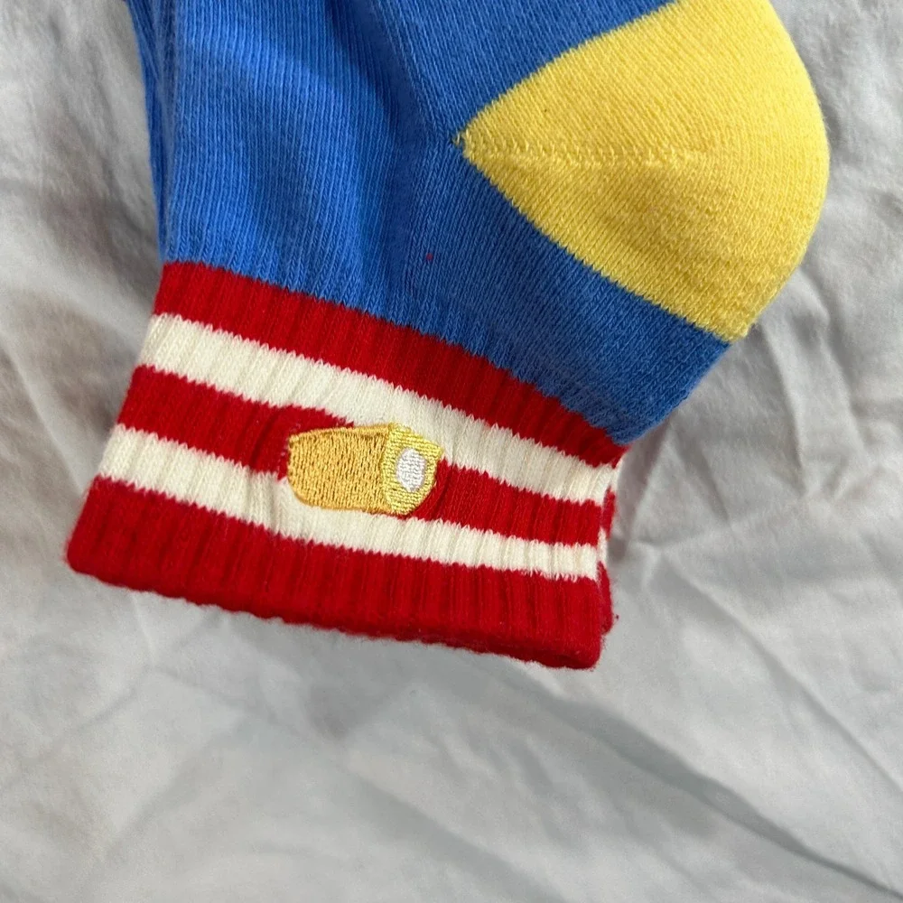 Swag Hostess Mens Quarter Socks 4 Pack Twinkies Ding Dongs Cupcakes Sno Balls